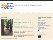 Tablet Screenshot of hudsonriverplayback.org